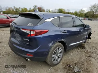 2019 Acura RDX w/Technology Pkg with VIN 5J8TC2H55KL034616, listed as a Copart auction lot 72599233 with 68,144 mi miles. Bid and sale history available at carsss.com. Image 3.