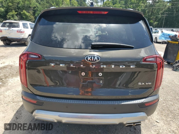 2020 Kia Telluride SX with VIN 5XYP54HC5LG036318, listed as a Copart auction lot 65698205 with 117,914 mi miles and Clean title. Bid and sale history available at DreamBid. Image 6.