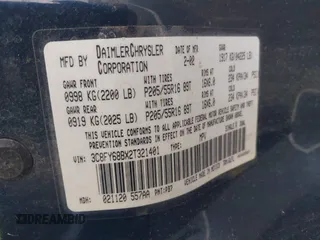 2002 Chrysler PT Cruiser Limited z VIN 3C8FY68BX2T321401, wystawiony jako IAAI lot #41900091 z przebiegiem 170 793 mil mil oraz . Historia ofert i sprzedaży dostępna na DreamBid. Obrazek 9.