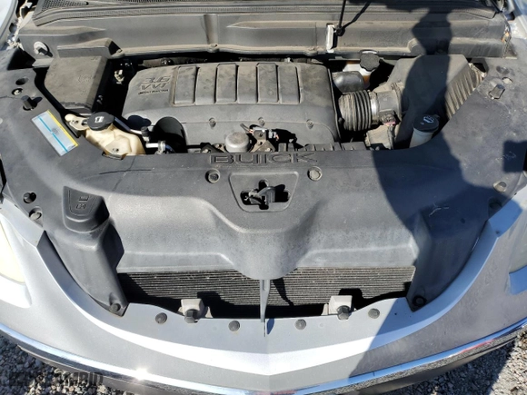 2010 Buick Enclave CXL w/1XL with VIN 5GALRBED4AJ185094, listed as a Copart auction lot 46346255 with 97,786 mi miles and Salvage Title. Bid and sale history available at carsss.com. Image 12.