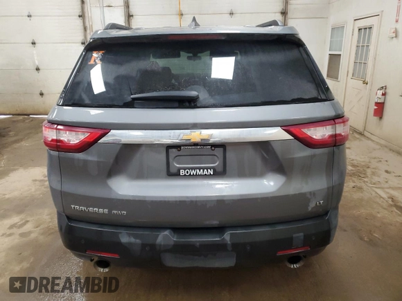 2019 Chevrolet Traverse LT Cloth with VIN 1GNEVGKW0KJ313460, listed as a Copart auction lot 53276505 with 77,087 mi miles and Clean Title. Bid and sale history available at carsss.com. Image 6.