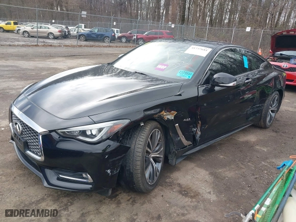 2017 Infiniti Q60 Sport with VIN JN1EV7EL9HM553076, listed as a IAAI auction lot 41737681 with 102,691 mi miles. Bid and sale history available at carsss.com. Image 19.