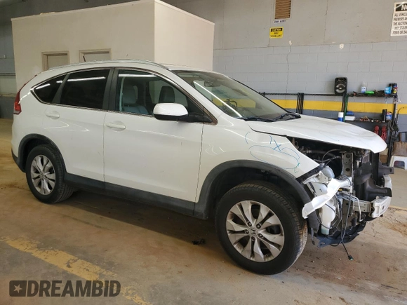 2012 Honda CR-V EX-L with VIN 5J6RM3H75CL002435, listed as a Copart auction lot 49788805 with 239,045 mi miles and Salvage Title. Bid and sale history available at carsss.com. Image 4.