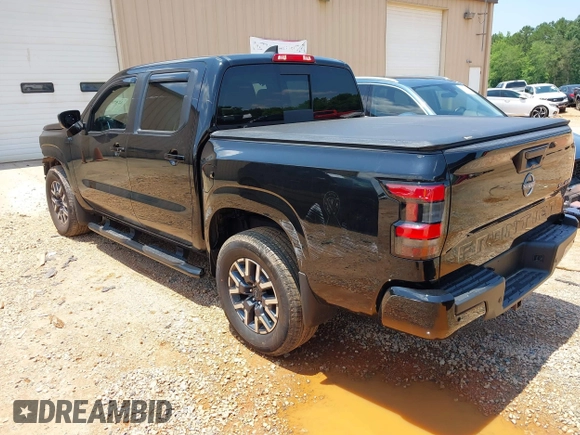 2024 Nissan Frontier Pro-4X with VIN 1N6ED1EK3RN604083, listed as a IAAI auction lot 42479714 with 5,187 mi miles and . Bid and sale history available at DreamBid. Image 3.