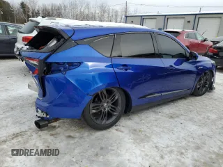 2021 Acura RDX w/A-Spec Package with VIN 5J8TC2H63ML009869, listed as a Copart auction lot 39044344 with 38,089 mi miles. Bid and sale history available at carsss.com. Image 3.