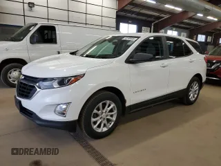 2021 Chevrolet Equinox LS with VIN 3GNAXSEV3MS101491, listed as a Copart auction lot 53286665 with 297,016 mi miles and Clean Title. Bid and sale history available at DreamBid. Image 1.
