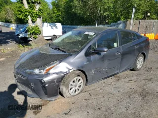2019 Toyota Prius L Eco with VIN JTDKARFU2K3071688, listed as a Copart auction lot 55360725 with 113,222 mi miles and Salvage title. Bid and sale history available at DreamBid. Image 1.