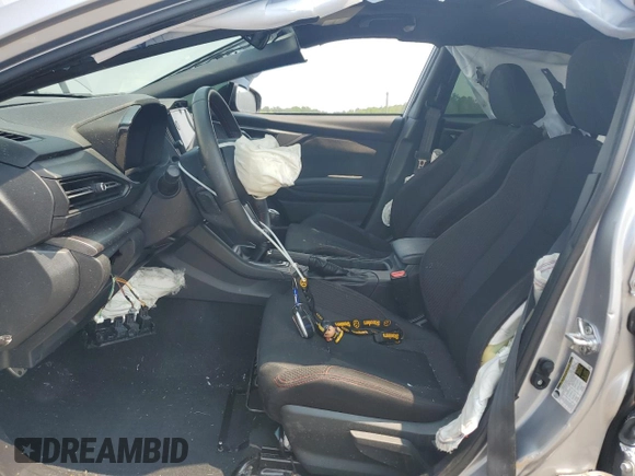 2024 Subaru WRX Premium with VIN JF1VBAH63R9812972, listed as a Copart auction lot 59291835 with 12,621 mi miles and Salvage title. Bid and sale history available at DreamBid. Image 7.
