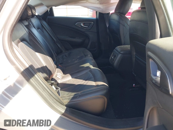 2015 Chrysler 200 C with VIN 1C3CCCCG0FN509701, listed as a IAAI auction lot 41873084 with Not Provided miles and . Bid and sale history available at carsss.com. Image 8.