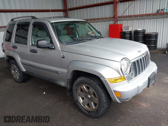 2005 Jeep Liberty Limited with VIN 1J4GL58K95W705631, listed as a IAAI auction lot 41868241 with 108,034 mi miles and . Bid and sale history available at DreamBid. Image 1.