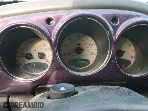 2005 Chrysler PT Cruiser Touring with VIN 3C4FY58B75T505324, listed as a Copart auction lot 49531065 with 142,687 mi miles and Salvage title. Bid and sale history available at DreamBid. Image 9.
