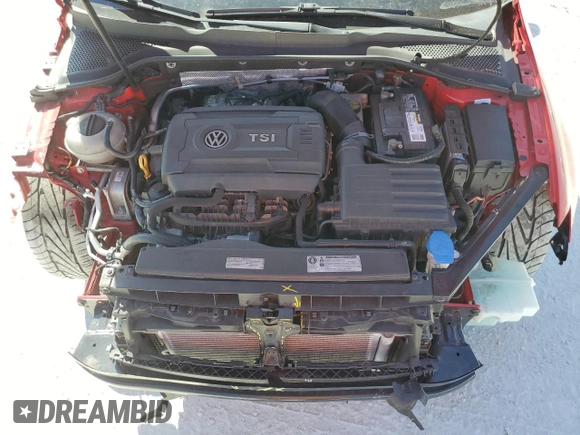 2017 Volkswagen Golf GTI S with VIN 3VW4T7AU7HM009187, listed as a Copart auction lot 47107875 with 0 mi miles and Salvage Title. Bid and sale history available at carsss.com. Image 11.