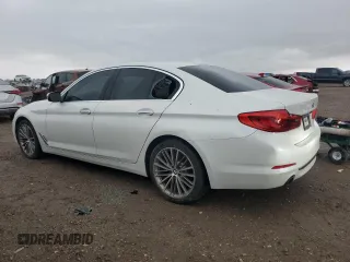 2018 BMW 5 Series 530i with VIN WBAJA5C58JWA38855, listed as a Copart auction lot 47621765 with 94,886 mi miles and Salvage Title. Bid and sale history available at DreamBid. Image 2.