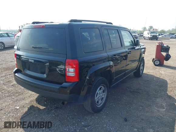 2016 Jeep Patriot Sport with VIN 1C4NJPBA6GD621277, listed as a IAAI auction lot 42458826 with 106,044 mi miles and . Bid and sale history available at DreamBid. Image 4.
