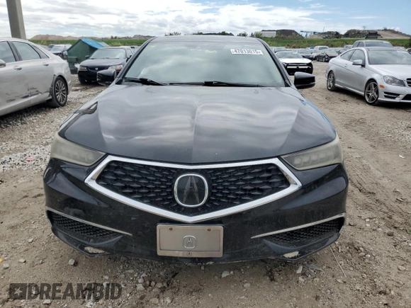 2019 Acura TLX with VIN 19UUB1F37KA009960, listed as a Copart auction lot 47013015 with 0 mi miles and Non Repairable. Bid and sale history available at carsss.com. Image 5.