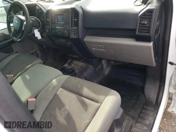 2018 Ford F-150 XL with VIN 1FTMF1CB7JFB12392, listed as a Copart auction lot 49293455 with 172,919 mi miles and Salvage Title. Bid and sale history available at carsss.com. Image 8.