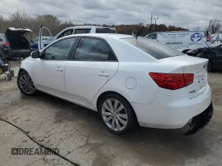 2013 Kia Forte SX with VIN KNAFW4A32D5737361, listed as a Copart auction lot 81759564 with 114,028 mi miles and Salvage Title. Bid and sale history available at carsss.com. Image 2.