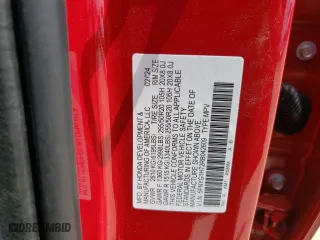 2024 Honda Pilot Touring with VIN 5FNYG1H72RB042609, listed as a Copart auction lot 60156024 with 1,923 mi miles and Salvage Title. Bid and sale history available at carsss.com. Image 14.