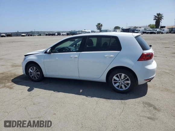 2015 Volkswagen Golf TSI S z VIN 3VW117AU8FM076676, wystawiony jako Copart lot #55051205 z przebiegiem 59 217 mil mil oraz Szkoda całkowita • Salvage title. Historia ofert i sprzedaży dostępna na DreamBid. Obrazek 2.