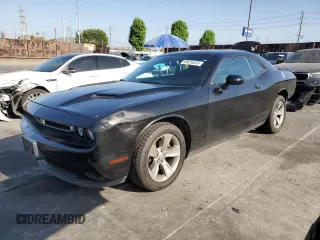 2016 Dodge Challenger SXT with VIN 2C3CDZAG4GH225856, listed as a Copart auction lot 60676345 with 75,913 mi miles and Salvage title. Bid and sale history available at DreamBid. Image 1.