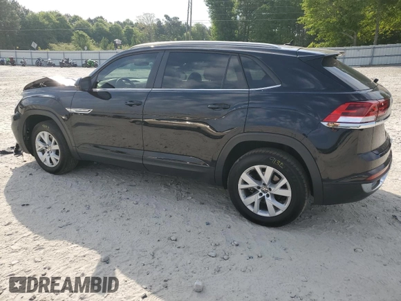 2021 Volkswagen Atlas S with VIN 1V2AC2CA4MC219560, listed as a Copart auction lot 53805685 with 73,140 mi miles and Salvage title. Bid and sale history available at DreamBid. Image 2.