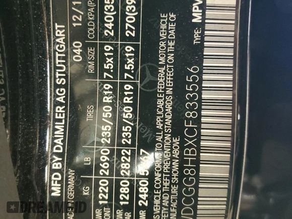 2012 Mercedes-Benz GLK 350 z VIN WDCGG8HBXCF833556, wystawiony jako Copart lot #57628495 z przebiegiem 158 091 mil mil oraz Szkoda całkowita • Salvage title. Historia ofert i sprzedaży dostępna na DreamBid. Obrazek 13.