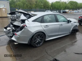 2025 Honda Civic Sport z VIN 2HGFE2F53SH522681, wystawiony jako Copart lot #56185615 z przebiegiem Nie podano mil oraz Szkody całkowita. Historia ofert i sprzedaży dostępna na DreamBid. Obrazek 3.