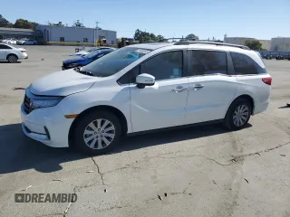 2024 Honda Odyssey EX-L с VIN 5FNRL6H65RB047405, выставлен на аукционе Copart как лот 57880245 с пробегом Не указан миль и Чистый • Clean title. История ставок и продаж доступна на DreamBid. Изображение 1.