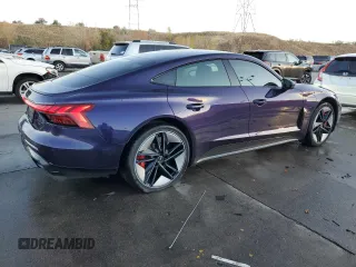 2022 Audi RS e-tron GT z VIN WAUAHBFW1N7903340, wystawiony jako Copart lot #79074014 z przebiegiem 13 755 mil mil oraz Szkody całkowita. Historia ofert i sprzedaży dostępna na DreamBid. Obrazek 3.