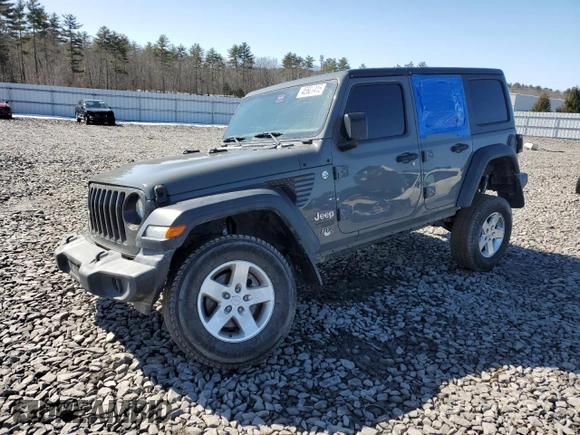 2018 Jeep Wrangler Unlimited Sport S z VIN 1C4HJXDG8JW259625, wystawiony jako Copart lot #46601415 z przebiegiem Nie podano mil oraz Szkoda całkowita • Salvage title. Historia ofert i sprzedaży dostępna na DreamBid. Obrazek 1.