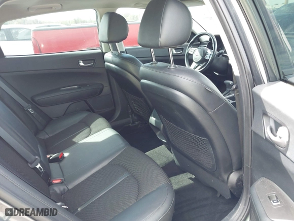 2019 Kia Optima S with VIN 5XXGT4L33KG378382, listed as a IAAI auction lot 41824192 with 114,649 mi miles. Bid and sale history available at carsss.com. Image 8.