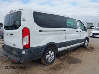 2018 Ford Transit Passenger XL with VIN 1FBZX2YG5JKB15655, listed as a IAAI auction lot 41227727 with 107,291 mi miles and . Bid and sale history available at DreamBid. Image 4.