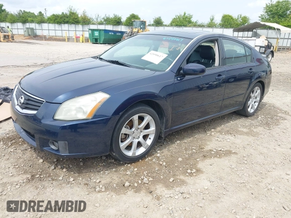 2007 Nissan Maxima SL with VIN 1N4BA41E57C800170, listed as a IAAI auction lot 42090617 with 218,505 mi miles and . Bid and sale history available at DreamBid. Image 2.