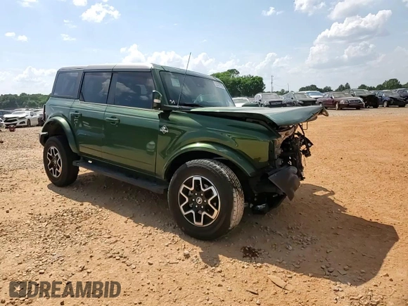 2024 Ford Bronco Outer Banks with VIN 1FMEE8BP1RLA13704, listed as a Copart auction lot 55387755 with Not provided miles and Salvage title. Bid and sale history available at DreamBid. Image 15.