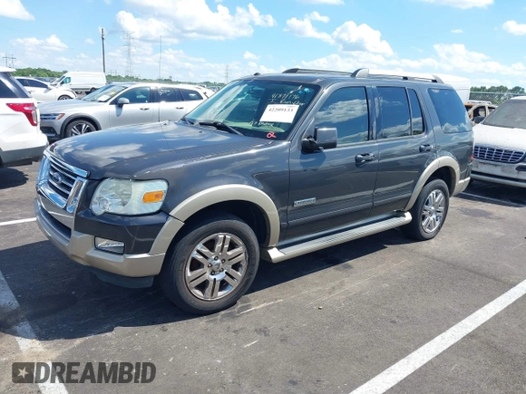 2007 Ford Explorer Eddie Bauer с VIN 1FMEU64E87UA42370, выставлен на аукционе IAAI как лот 42209133 с пробегом 156 223 миль миль и . История ставок и продаж доступна на DreamBid. Изображение 2.