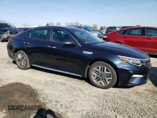 2020 Kia Optima Hybrid EX with VIN KNAGU4LE6L5040797, listed as a Copart auction lot 46321695 with 3,531 mi miles and Salvage Title. Bid and sale history available at carsss.com. Image 4.