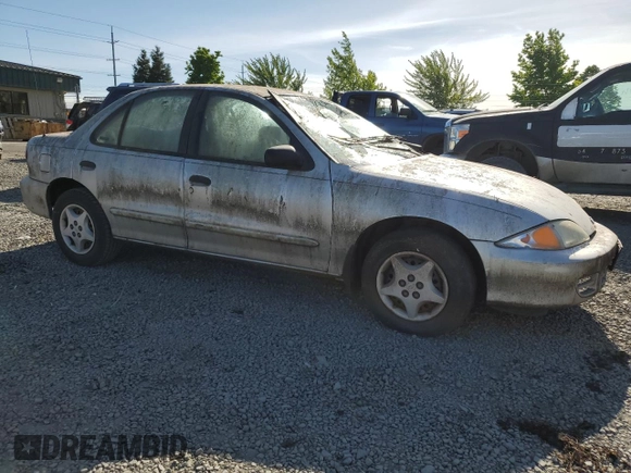 2002 Chevrolet Cavalier with VIN 1G1JC524127370336, listed as a Copart auction lot 57023854 with 101,145 mi miles and Salvage Title. Bid and sale history available at carsss.com. Image 4.