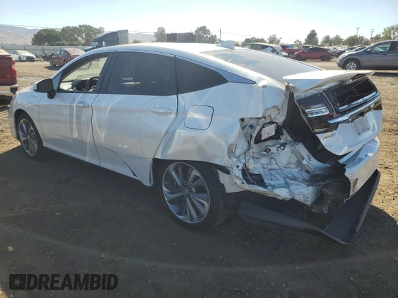 2018 Honda Clarity Plug-In Hybrid with VIN JHMZC5F16JC010946, listed as a Copart auction lot 71469454 with 62,400 mi miles and Salvage Title. Bid and sale history available at carsss.com. Image 2.