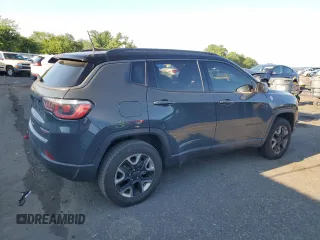 2018 Jeep Compass Trailhawk с VIN 3C4NJDDB5JT412005, выставлен на аукционе Copart как лот 65649535 с пробегом 105 912 миль миль и Списание • Salvage title. История ставок и продаж доступна на DreamBid. Изображение 3.