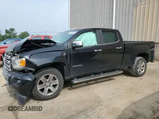 2016 GMC Canyon 4WD SLT with VIN 1GTP6DE13G1189026, listed as a Copart auction lot 64809784 with 97,852 mi miles and Salvage Title. Bid and sale history available at carsss.com. Image 1.