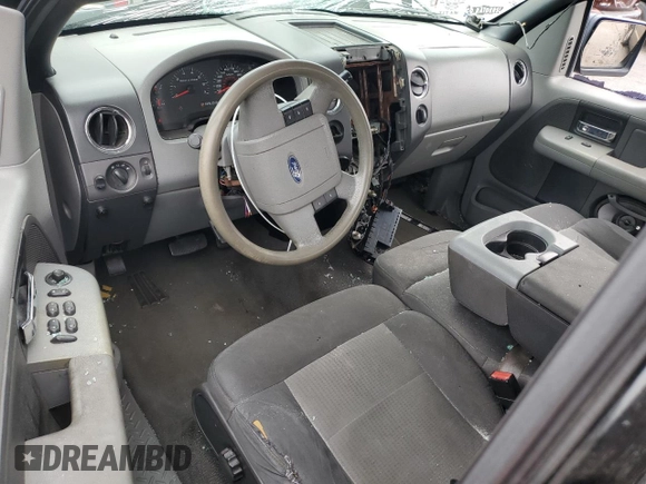 2008 Ford F-150 XL with VIN 1FTPX12578KB21035, listed as a Copart auction lot 49135385 with 179,916 mi miles and Salvage title. Bid and sale history available at DreamBid. Image 8.