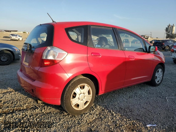 2013 Honda Fit with VIN JHMGE8H35DC076149, listed as a Copart auction lot 46454135 with 153,392 mi miles and Salvage Title. Bid and sale history available at carsss.com. Image 3.