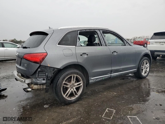 2013 Audi Q5 Premium Plus with VIN WA1LFAFP9DA079460, listed as a Copart auction lot 50258695 with 116,390 mi miles and Salvage Title. Bid and sale history available at carsss.com. Image 3.