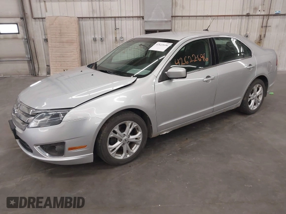 2012 Ford Fusion SE with VIN 3FAHP0HAXCR339239, listed as a IAAI auction lot 42622696 with 168,153 mi miles and . Bid and sale history available at DreamBid. Image 2.