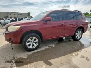 2008 Toyota Highlander with VIN JTEDS41A582020282, listed as a Copart auction lot 63928405 with 205,419 mi miles and Salvage title. Bid and sale history available at DreamBid. Image 1.