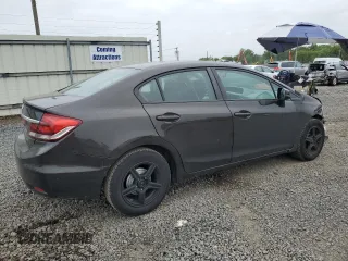 2013 Honda Civic LX z VIN 19XFB2F5XDE232038, wystawiony jako Copart lot #58690005 z przebiegiem 138 361 mil mil oraz Szkoda całkowita • Salvage title. Historia ofert i sprzedaży dostępna na DreamBid. Obrazek 3.