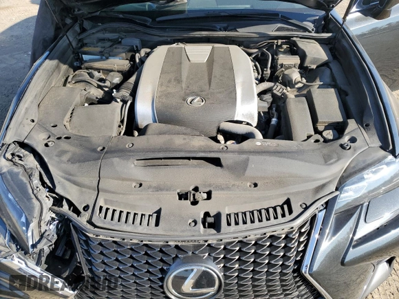 2017 Lexus GS with VIN JTHCZ1BL0HA005283, listed as a Copart auction lot 78078554 with 48,151 mi miles and Salvage Title. Bid and sale history available at carsss.com. Image 12.