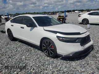 2023 Honda Accord Touring with VIN 1HGCY2F81PA025025, listed as a Copart auction lot 60253695 with 42,312 mi miles and Salvage title. Bid and sale history available at DreamBid. Image 4.