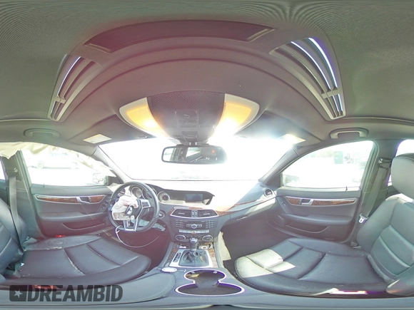 2014 Mercedes-Benz C 250 Sport with VIN WDDGF4HB2EG253481, listed as a Copart auction lot 50882175 with 132,494 mi miles and Salvage Title. Bid and sale history available at DreamBid. Image 13.