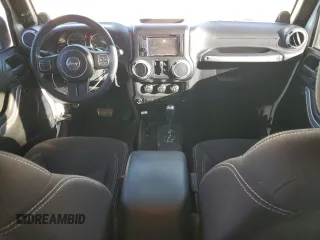2014 Jeep Wrangler Unlimited Sahara with VIN 1C4BJWEG0EL305955, listed as a Copart auction lot 46539355 with 108,020 mi miles and Salvage Title. Bid and sale history available at carsss.com. Image 8.
